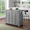 thumbnail image 1 of Crosley Furniture Alexandria Granite Top Full Size Kitchen Island/Cart, Gray, 1 of 16
