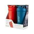 thumbnail image 2 of BlenderBottle Strada 24-ounce Stainless Steel Combo, 2-Pack (Assorted Colors), 2 of 8