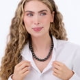 thumbnail image 4 of Graduated Cultured Tahitian Pearl Necklace in 18K Gold, 4 of 4
