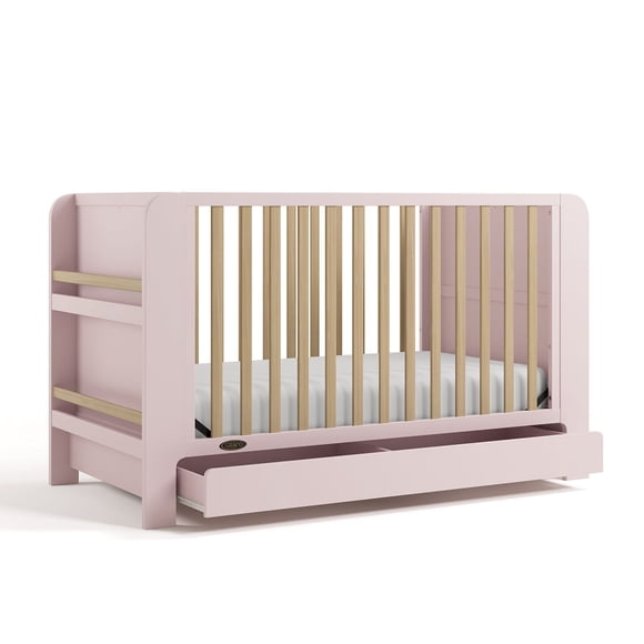 Graco Read-with-Me 4-in-1 Convertible Crib with Drawer, Choose Color