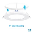 thumbnail image 5 of 4 In & 6in 5CCT Selectable 9W 750 LM Slim LED Downlight Kit 6 Pack, 5 of 9