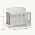 thumbnail image 5 of Little Seeds Briar 6-in-1 Convertible Crib, Choose Color, 5 of 10