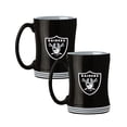 thumbnail image 1 of Logo Brands Las Vegas Raiders 14oz Relief Mug Set, 1 of 5
