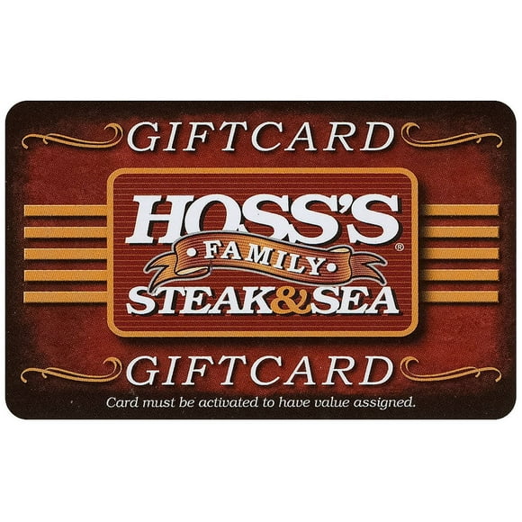 Hoss's Steak & Sea House $50 Gift Card Multi-Pack, 2 x $25