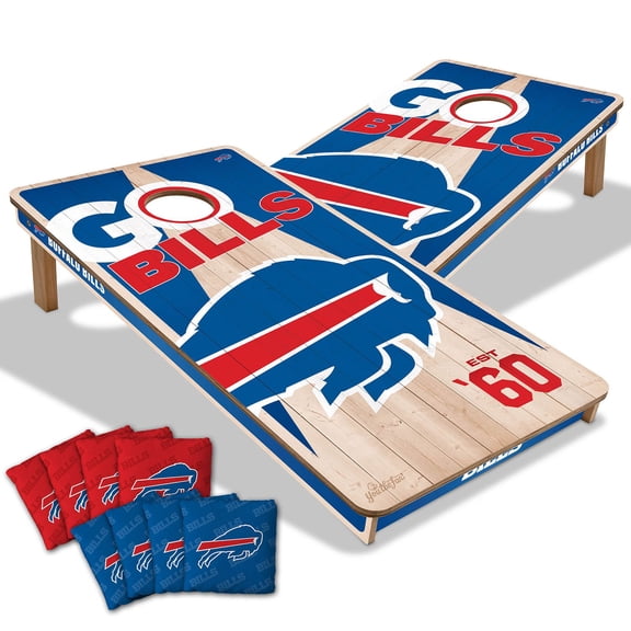 YouTheFan Buffalo Bills 2'x4' Cornhole Board Set