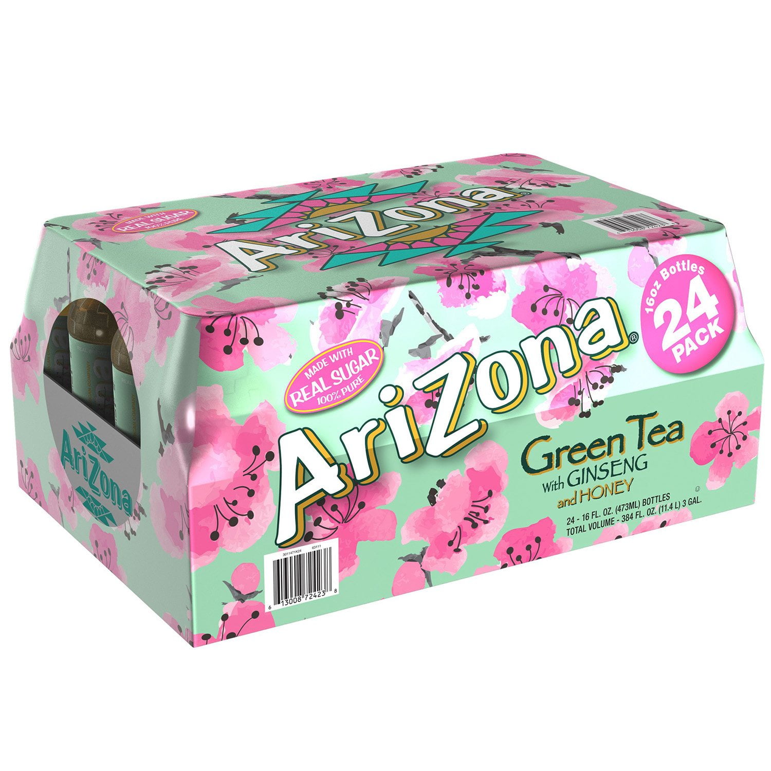 AriZona Green Tea with Ginseng and Honey 16 fl. oz., 24 pk