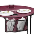 thumbnail image 5 of Logo Brands Mississippi State Bulldogs 27.6in Round Tailgate Table, 5 of 5