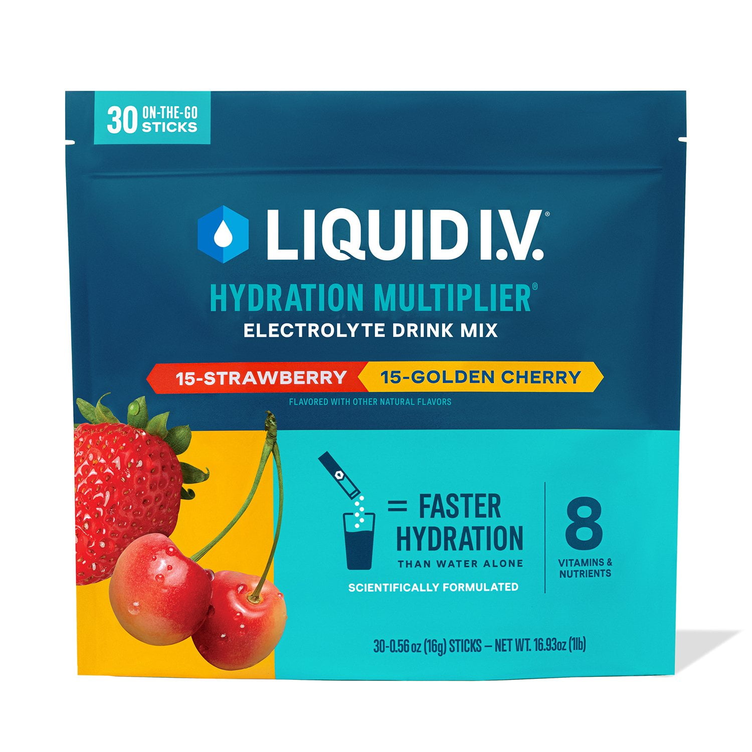 Liquid I.V. Hydration Multiplier Electrolyte Powder Variety Pack
