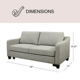 Marley Stain-Resistant Fabric Sleeper Sofa With Pullout Bed - Samsclub.com