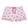 thumbnail image 8 of Member's Mark Women's Americana Notch Collar Short Sleeve and Short Pajama Set, 8 of 11