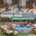 thumbnail image 8 of Bestway TANX 8' x 24" Round Above Ground Stock Tank Pool, 8 of 12