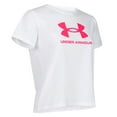 thumbnail image 2 of Under Armour Girls Big Logo Short Sleeve Tee, 2 of 4