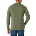 thumbnail image 2 of Member's Mark Men's Long Sleeve Thermal Henley, 2 of 5
