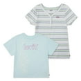 thumbnail image 5 of Levi's Girls 2-Pack Graphic Tee, 5 of 8