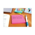 thumbnail image 8 of Post-it Super Sticky Notes, 4 x 4, Lined, 90 Sheet Pads, 6 Pads, Jewel Pop Collection, 8 of 10