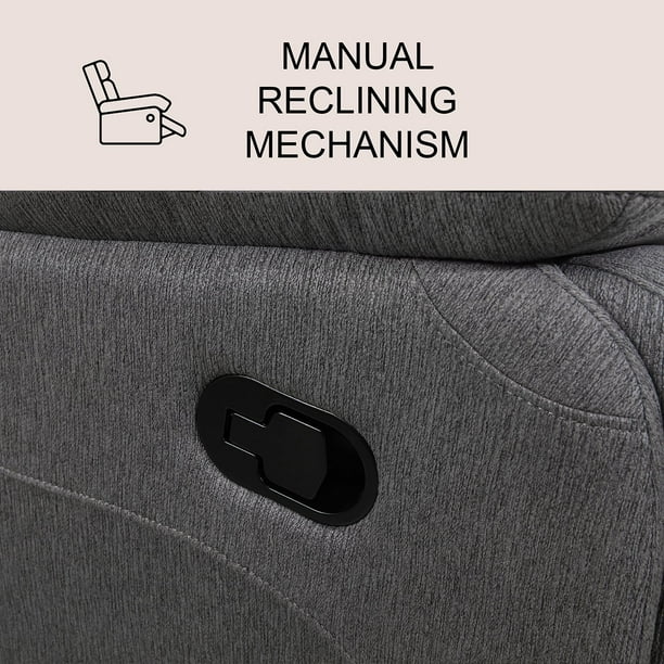 Fletcher Fabric 3-Piece Reclining Sofa Set - Samsclub.com