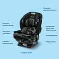thumbnail image 7 of Graco Extend2Fit 3-in-1 Anti-Rebound Bar Car Seat, Prescott, 7 of 7