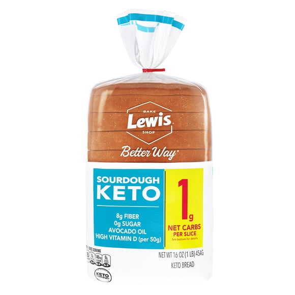 Lewis Bake Shop Sourdough Keto Bread, 16oz.
