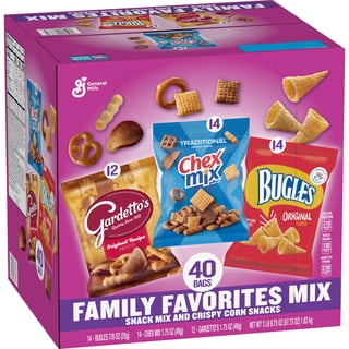 Bugles, Chex Mix & Gardetto Variety Pack Snacks, 40 pk.