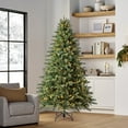 thumbnail image 1 of Member's Mark 7.5' Augusta Pine Pre-Lit Christmas Tree, 1 of 10