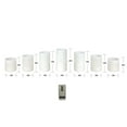thumbnail image 3 of Member's Mark Flameless LED Wax Candles, Set of 7, 3 of 5
