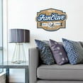 thumbnail image 2 of YouTheFan NFL 17” x 12.5” Fan Cave Sign, 2 of 5
