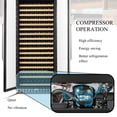 thumbnail image 7 of Lanbo 32 Inch Dual Door Dual Wine Cooler, 7 of 14