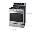 thumbnail image 5 of LG 6.3 cu. ft. Gas Single Oven Free-Standing Range with New Handle and PrintProof® Stainless Steel, 5 of 8