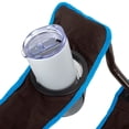thumbnail image 3 of Logo Brands Carolina Panthers Sideline XL Chair, 3 of 6