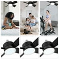 thumbnail image 3 of Bell + Howell Socket Fan LED Light, 15.7", Assorted Colors, 3 of 3