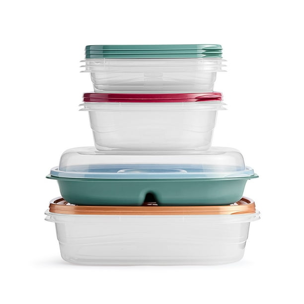 Rubbermaid Takealongs 16-Piece Food Storage and Party Platter Set
