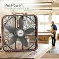 thumbnail image 4 of Lasko B20548 20" Pro Power Industrial-Grade Box Fan, 4 of 10