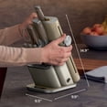 thumbnail image 11 of Ninja NeverDull 10-Piece German Stainless Steel Knife Set with Removable Sharpener, 11 of 12