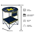 thumbnail image 5 of Logo Brands NCAA 27.6" Round Tailgate Table with Shelf, 5 of 5