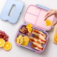 thumbnail image 2 of Ello Benni Kids Bento Lunch Box with Carry Handle & Ice Pack, 2 of 6