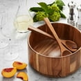 thumbnail image 2 of Member's Mark Acacia Wood Salad Bowl with Servers, 2 of 4