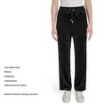 thumbnail image 5 of Halston Women's Velour Ribbed Pant, 5 of 7