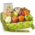 thumbnail image 1 of A Gift Inside Organic Nuts, Cheese and Fruit Classic Gift Basket, 1 of 4