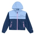 thumbnail image 5 of Champion Girls Colorblocked Windbreaker Jacket, 5 of 6