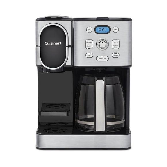 Cuisinart 2-in-1 Coffeemaker, 12 Cup Capacity, Single Serve, Hot or Iced