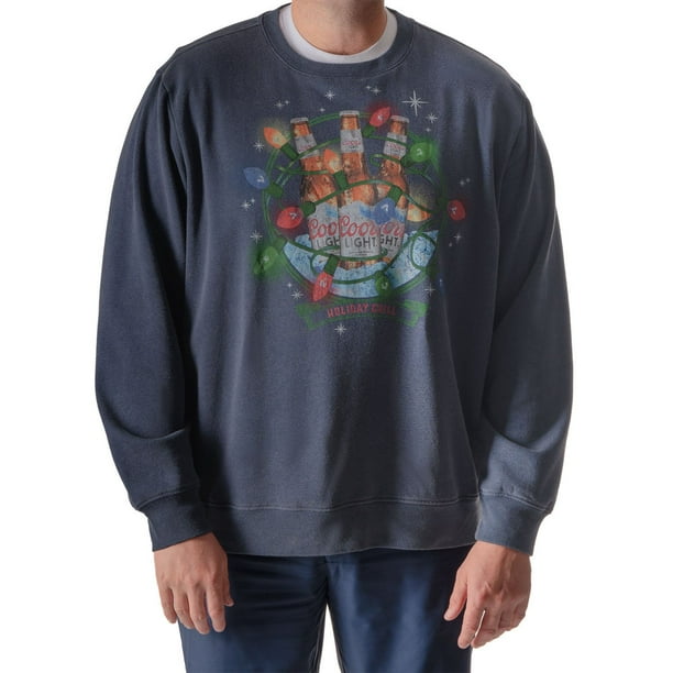 Men's Holiday Crewneck Fleece Sweatshirt - Samsclub.com