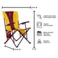 thumbnail image 3 of Logo Brands Arizona State Sun Devils Hard Arm Chair, 3 of 6
