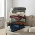 thumbnail image 4 of Ann Taylor Chevron Plush Throw Blanket, 4 of 5
