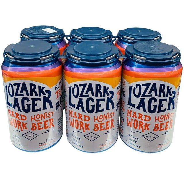 Ozark Lager Beer, 12 fl. oz. can, 6 pk.