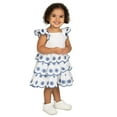thumbnail image 3 of Counting Daisies Toddler Girls Woven Dress, 3 of 9