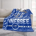 thumbnail image 2 of Logo Brands Middle Tennessee State University Blue Raiders 60"x70" Super Plush Blanket, 2 of 7