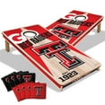 thumbnail image 1 of YouTheFan Texas Tech Red Raiders 2'x4' Cornhole Board Set, 1 of 6