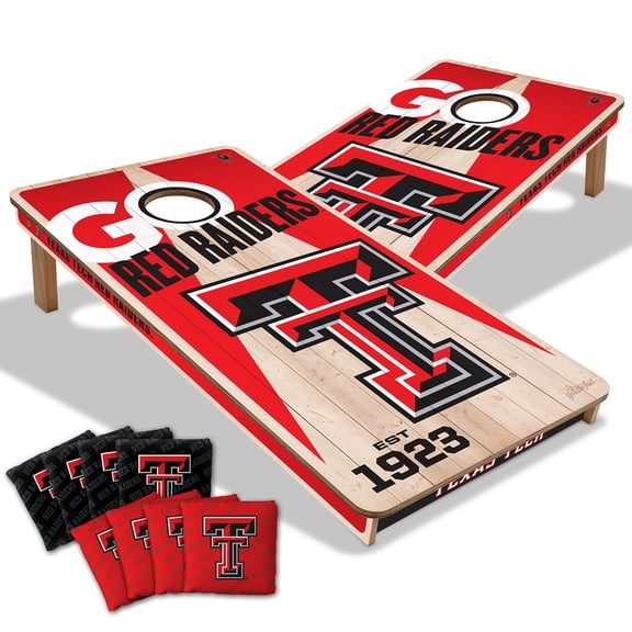 YouTheFan Texas Tech Red Raiders 2'x4' Cornhole Board Set