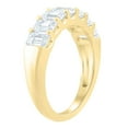 thumbnail image 4 of Lab Created Emerald Cut 1.96 CT. T.W. 7 Stone Diamond Ring in 18K Gold, 4 of 6