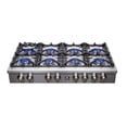 thumbnail image 2 of FORNO Spezia Pro Style Gas Range Top with Cast Iron Grates, 2 of 8